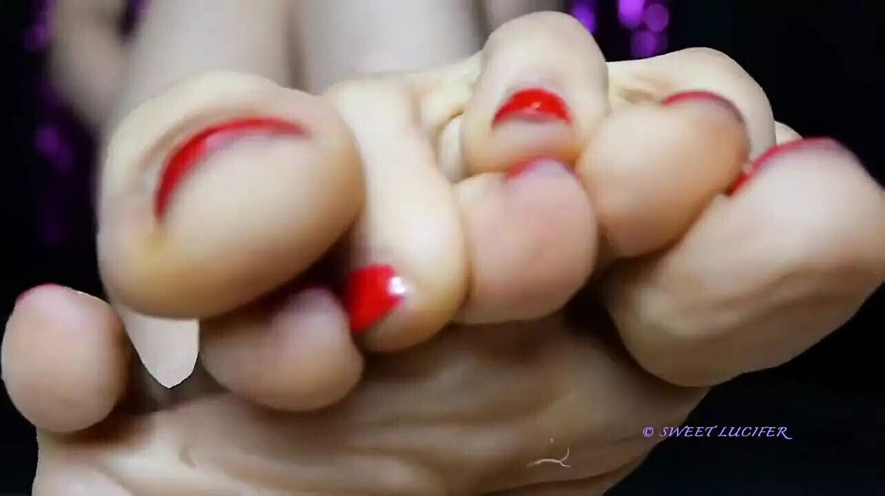 Sweat Small Feet Mistress Toenail Polish Female Domination Sensual