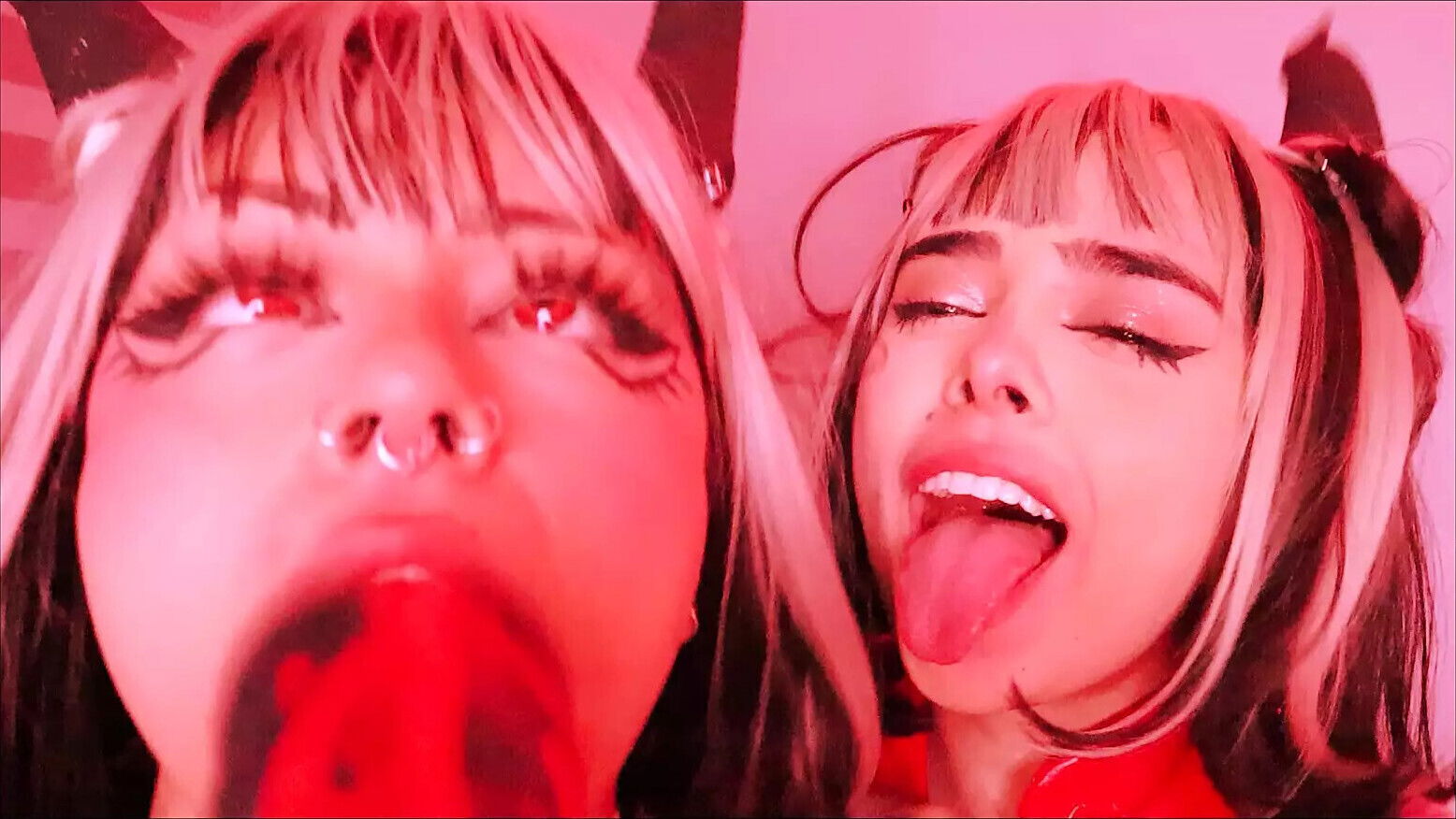 Sexy Demon Succubus Eating Virgin Pussy Halloween Special