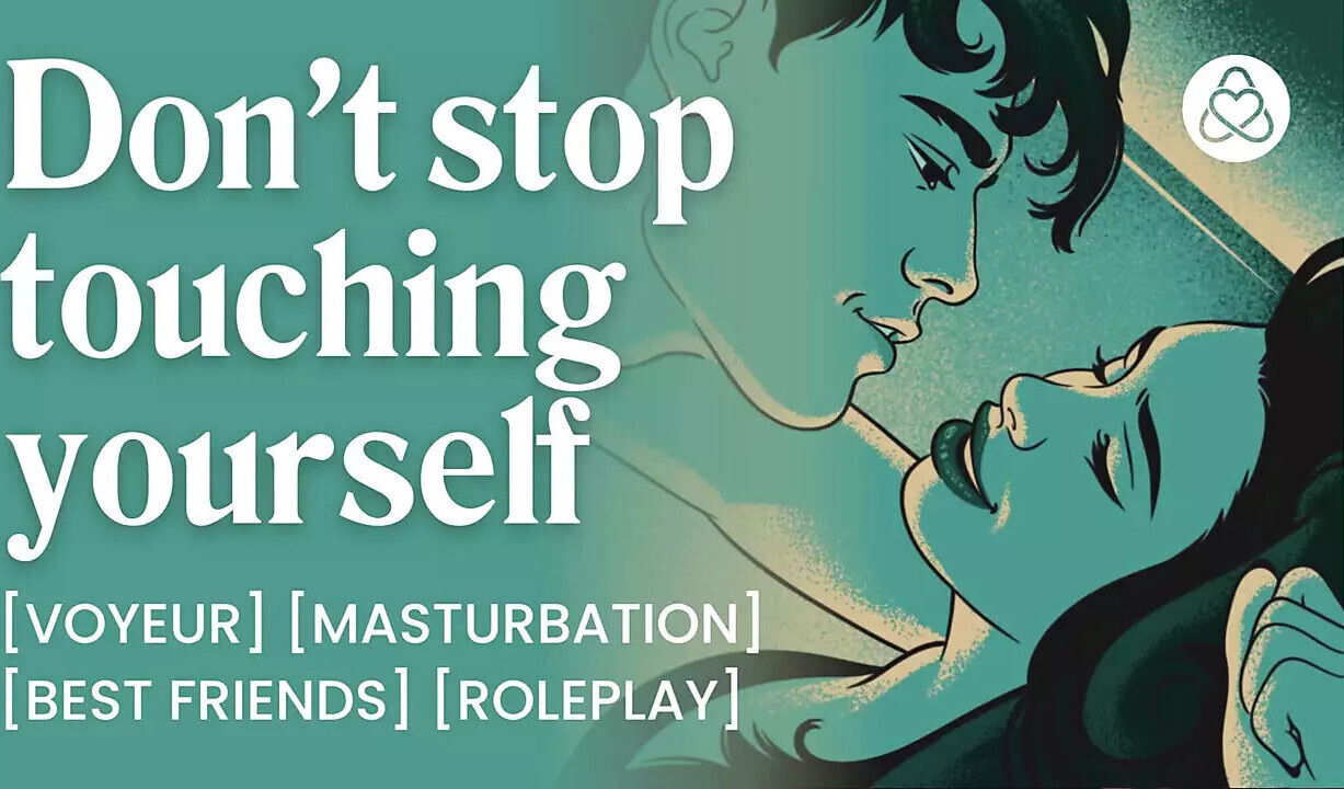 Best friend catches masturbating. Stroking your dick while makes herself come. Creamy pussy