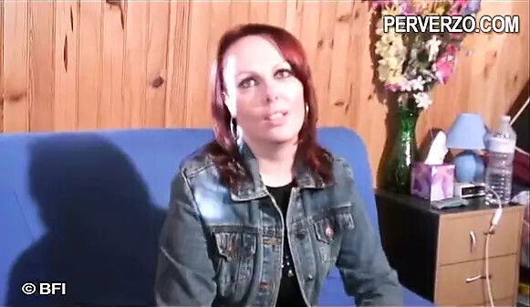 Redhead MILF takes white asshole