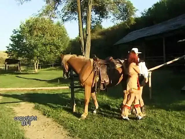 Cowgirls gets hard spanking lesson