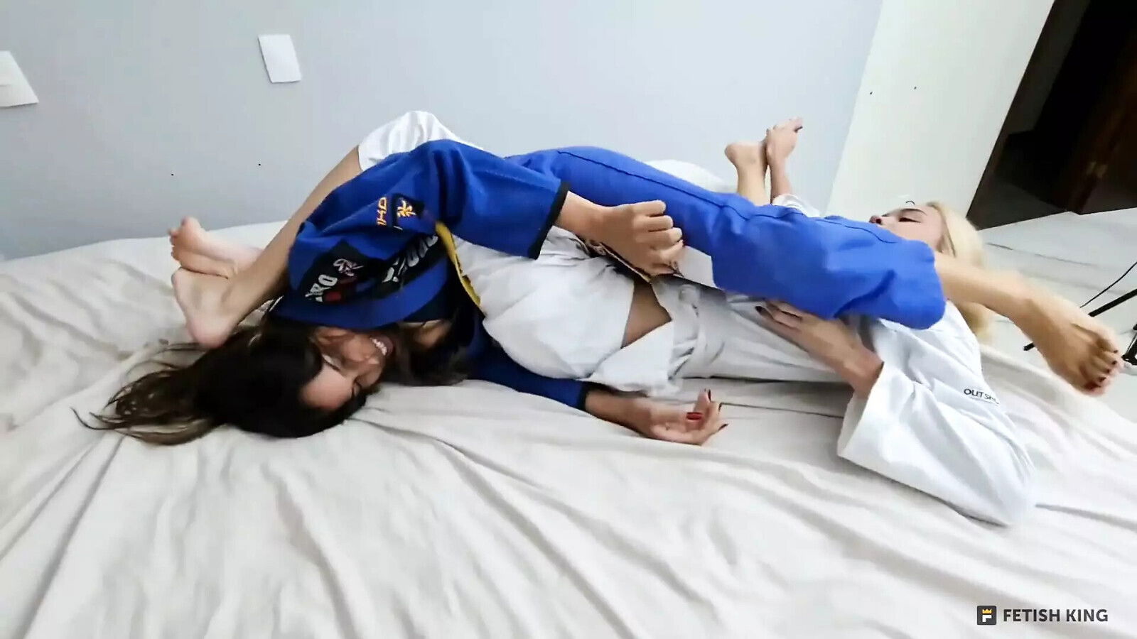 Lesbian Judoka Catfight
