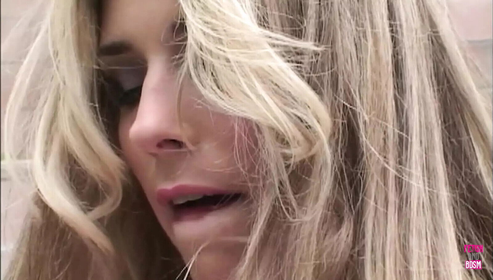 Beautiful blonde lady gets rescued from bondage handsome hero rewards