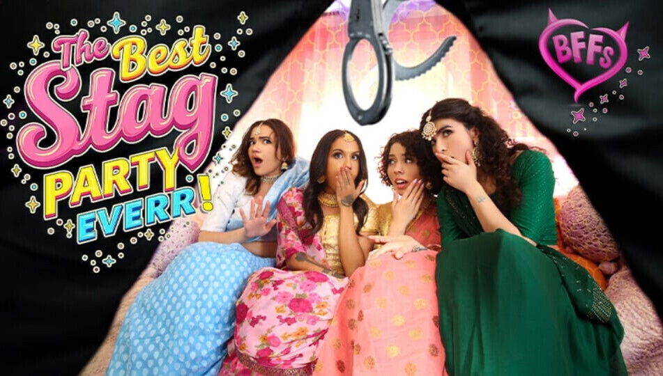 BFFS Indian Bachelorette Party Turns Into Stripper Fuck-Fest!