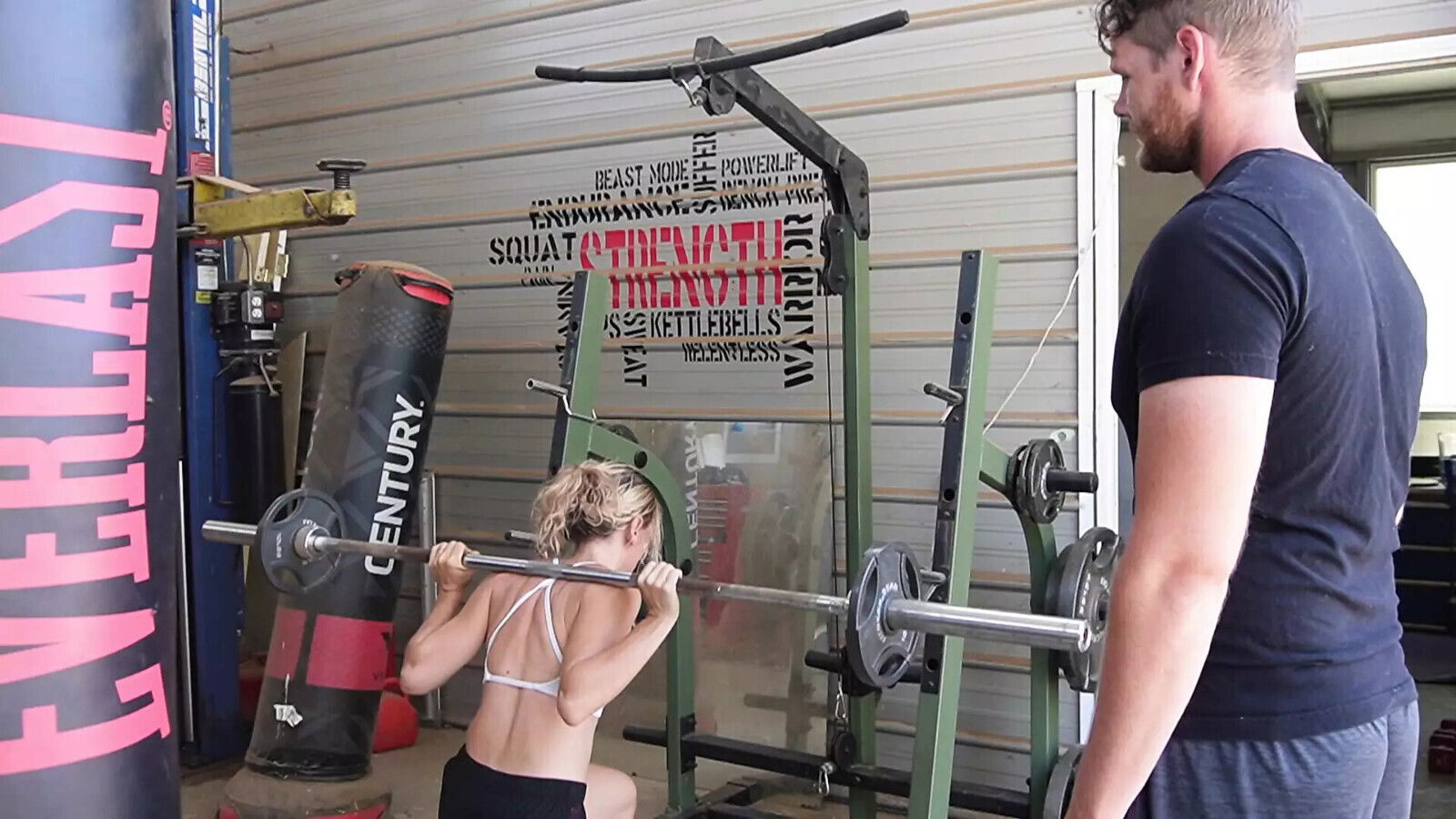 Fucking Personal Trainer until Cums Over