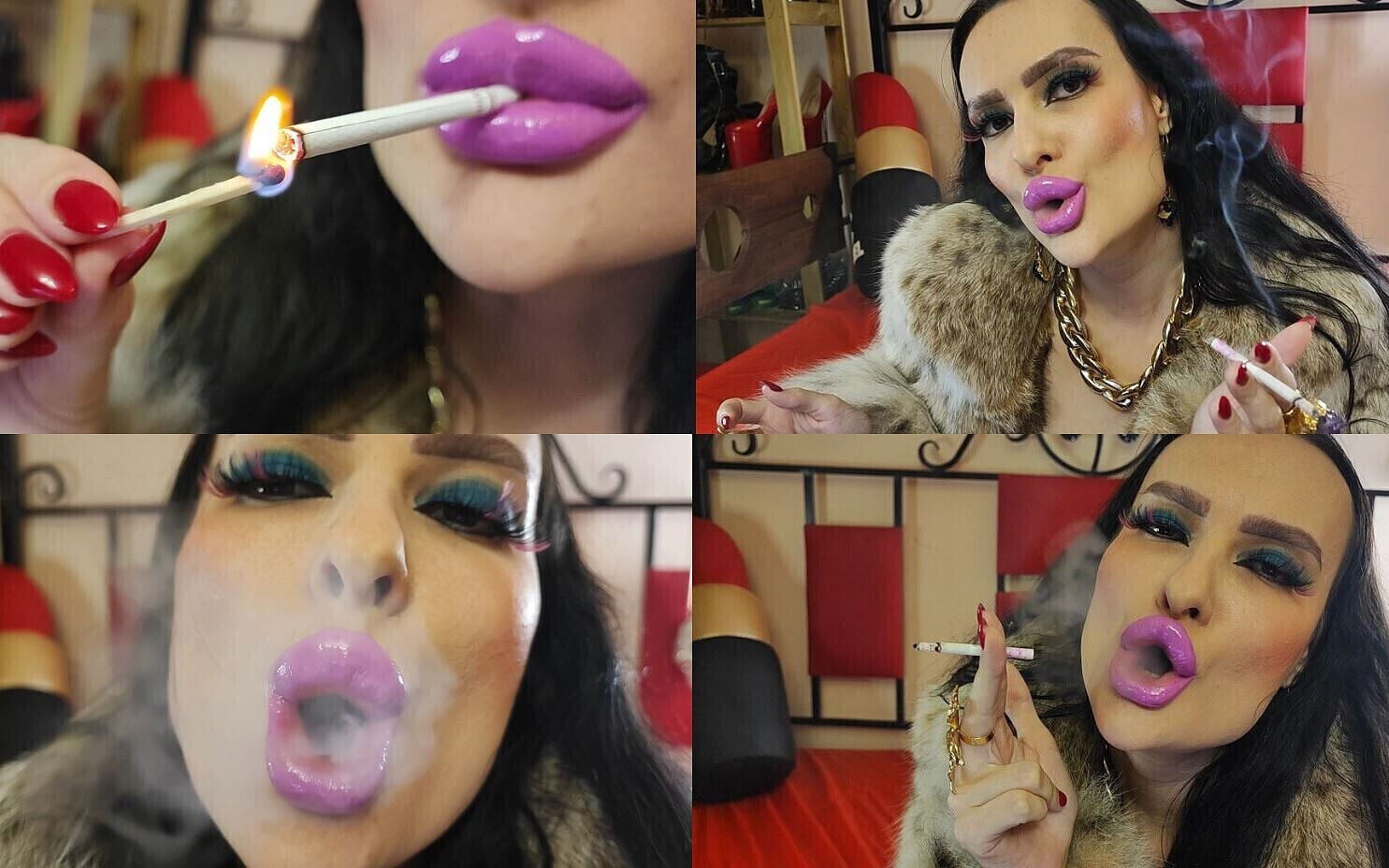 Fetish Smoking Fetish, Slow Motion