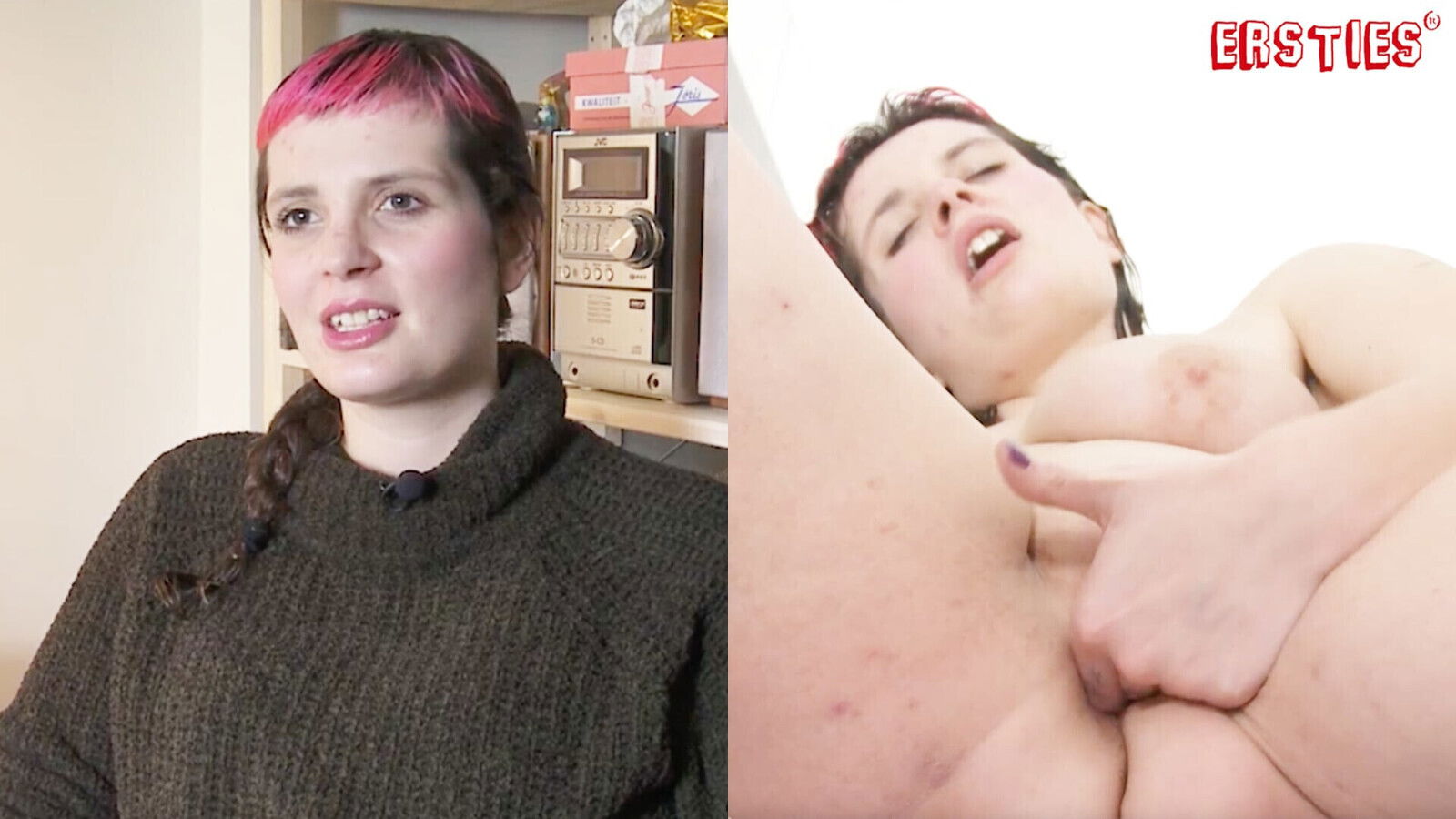 Ersties Klara gets into mood shower fingers herself climax