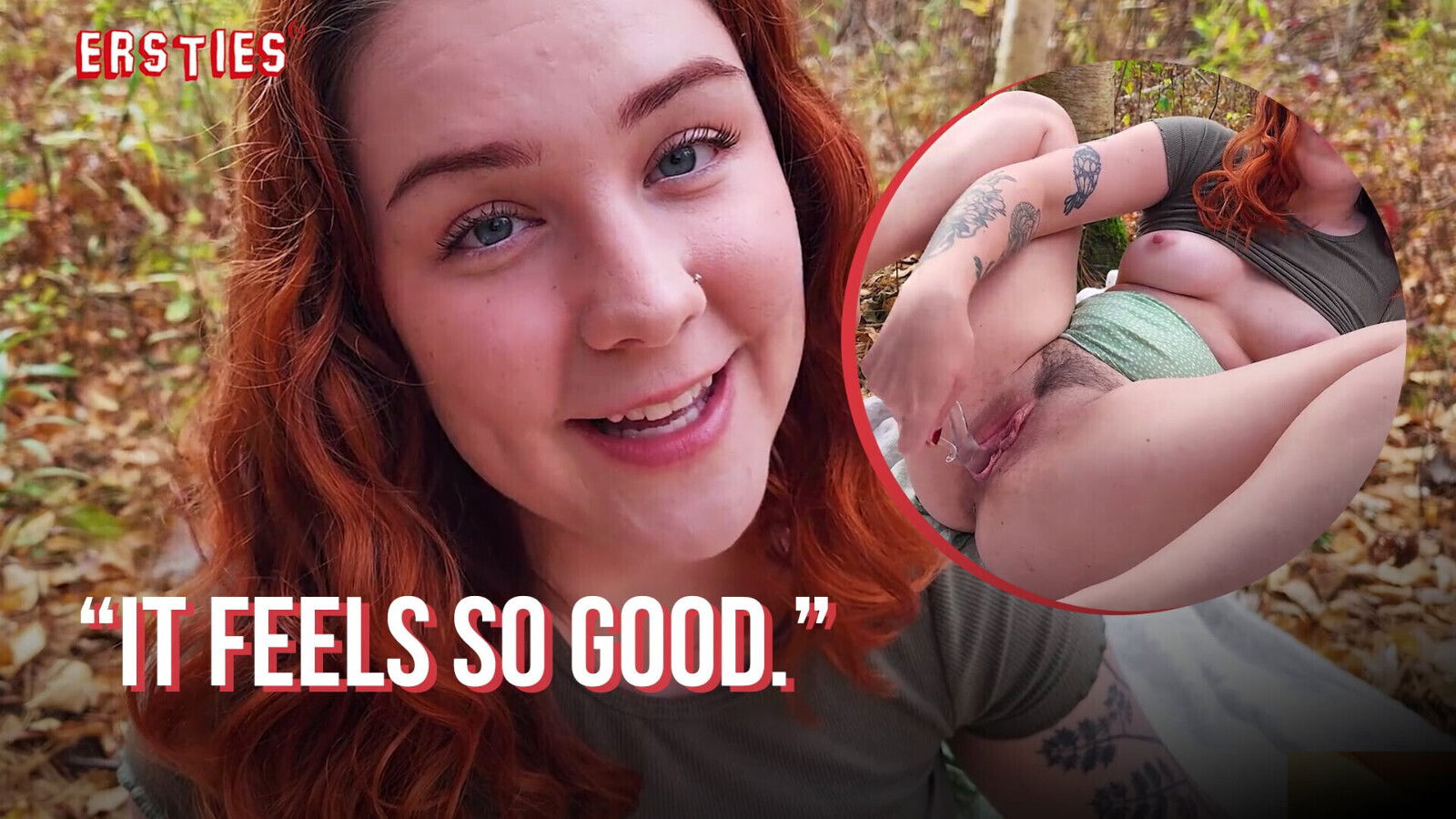 Ersties Cute American Girl Autumn Finds Quiet Place Masturbate Outdoors