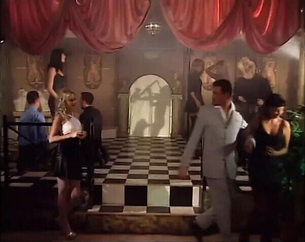 Charming Blonde Nikki Anderson Invited Private Party Where Many European Stars