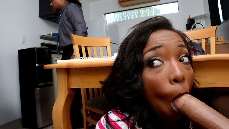 Daya Knight Christensen Under Table BlackGFs