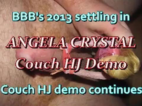 Angela Crystal couch demo