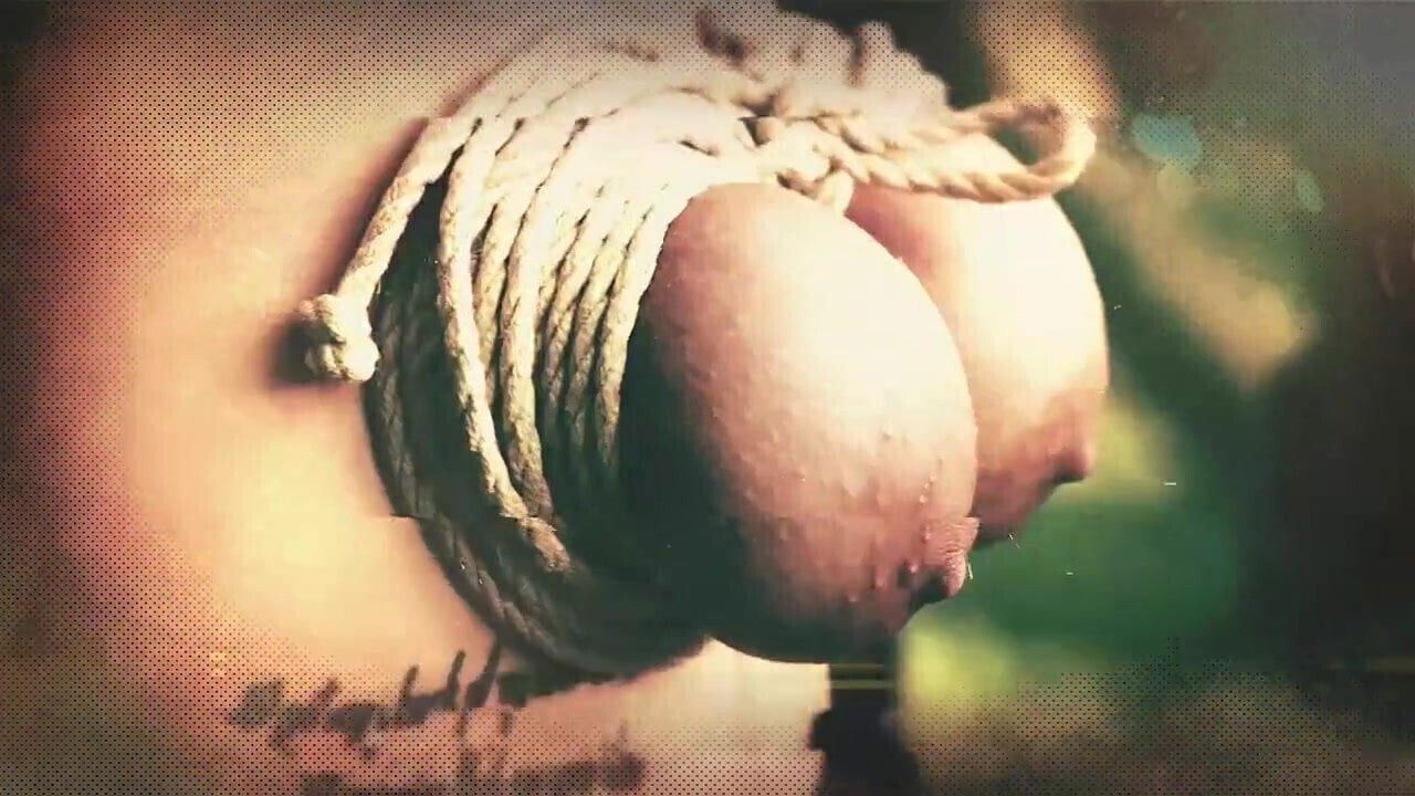 Bondage and BDSM Teen punished and fucked outdoors