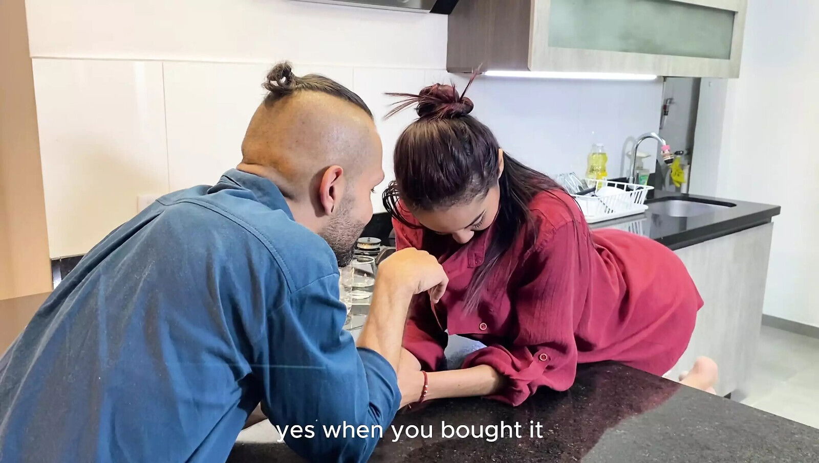 Dick Boyfriend Fucks Kitchen Part