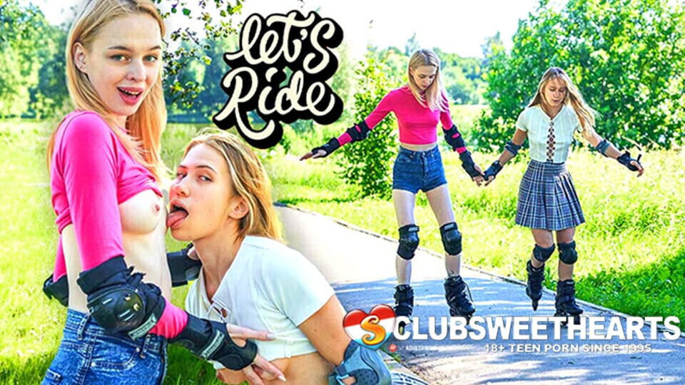 Let's Ride! Elloise Nika Horny Rollerblades ClubSweethearts