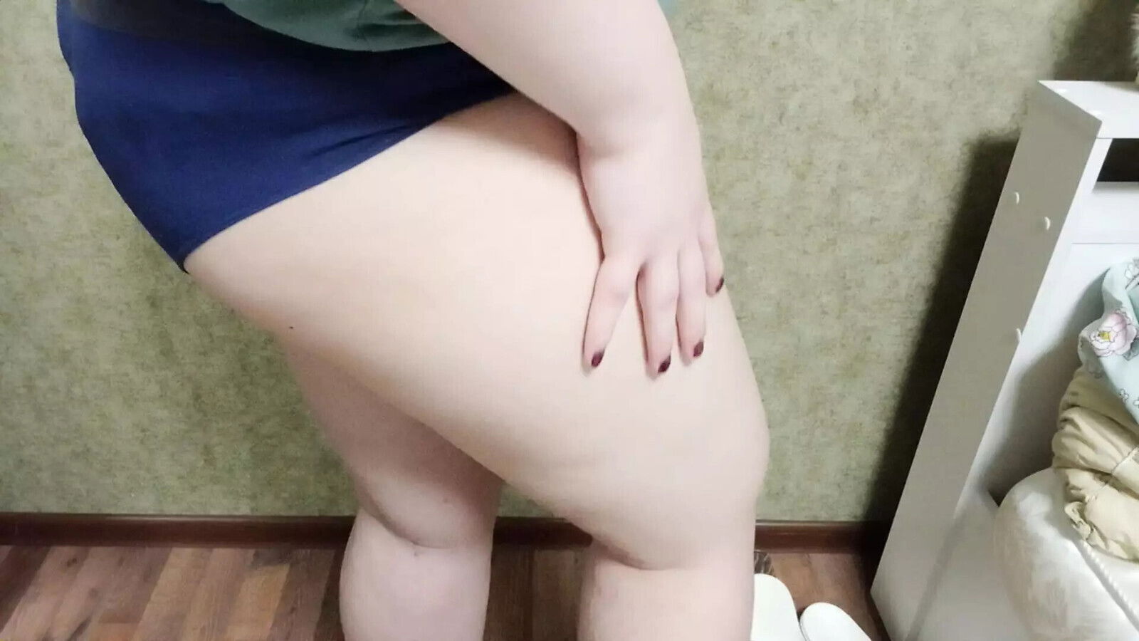 Cute beautiful chubby transgender panties