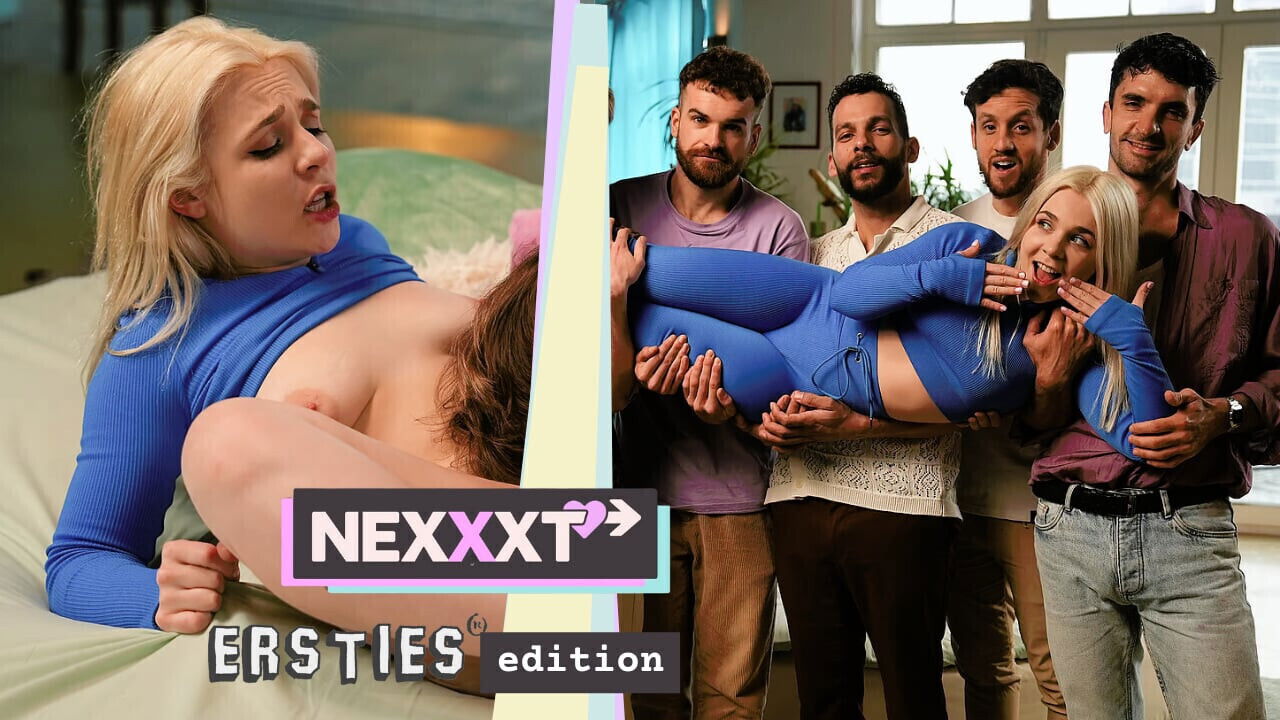 Ersties NEXXXT Lucky Amateur Guys Compete Beautiful Blonde this Spicy Remake