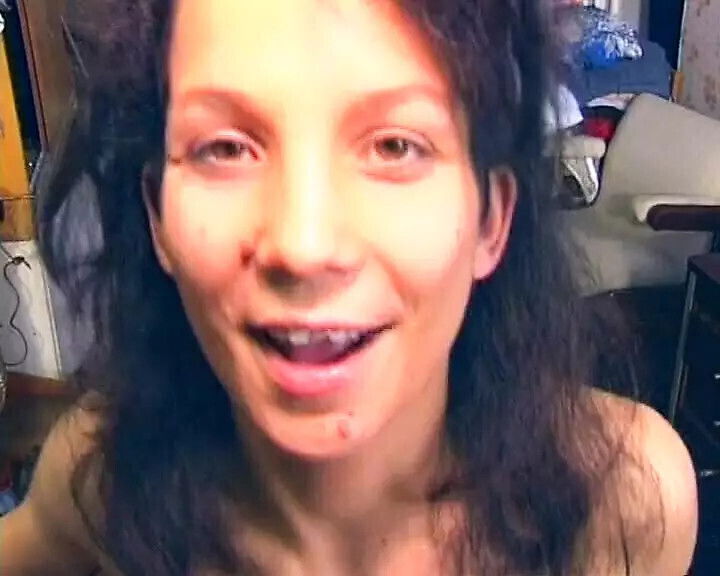 Sexy German teen eats after fuck