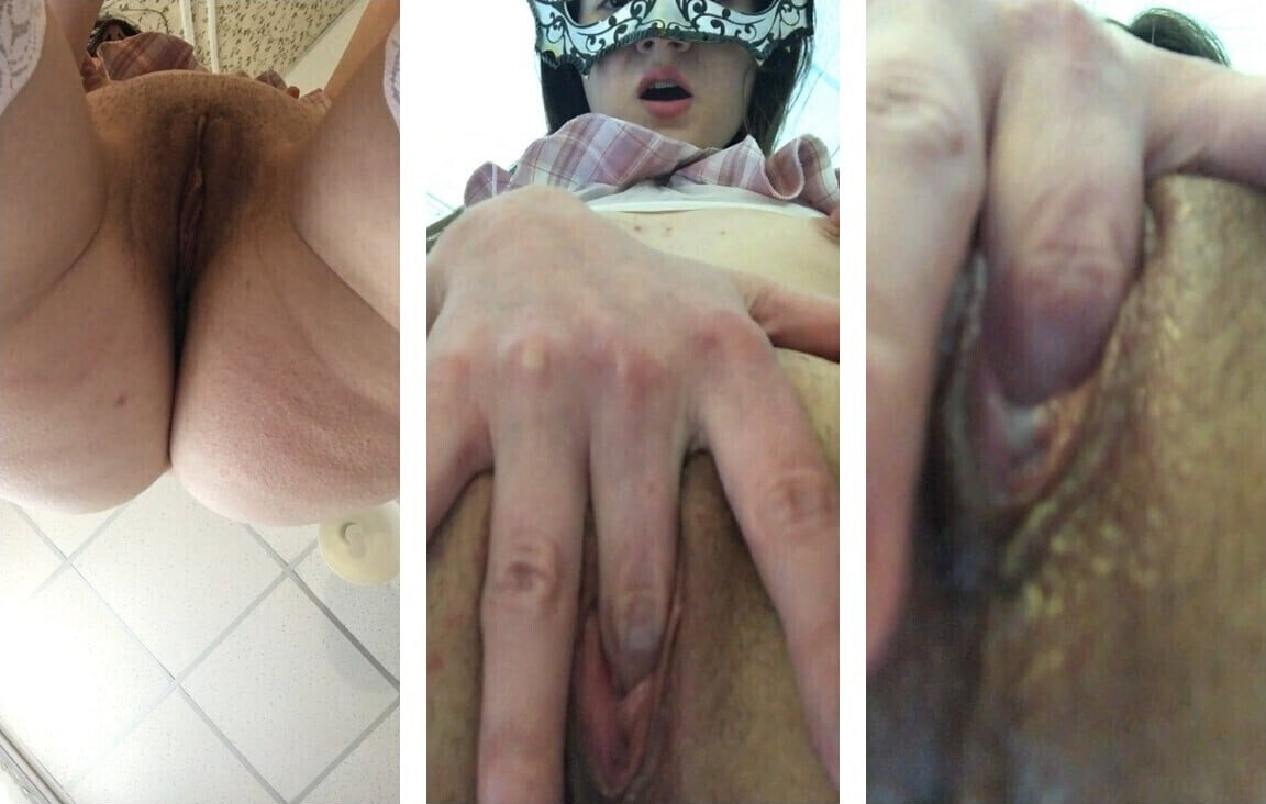 English Instructions licking wet! Teen masturbates cunt with finger close-up with moans!