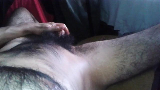 Milking hairy lumberjack dick till last drop view]