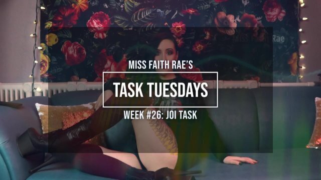 Tough Task Horny Humpers Miss Faith Rae’s Femdom Audio Slave Instructions