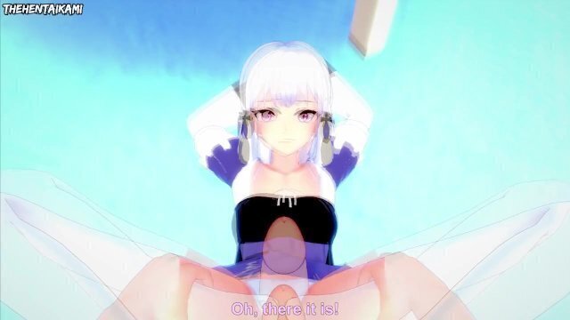 Lysithea from Fire Emblem Three Houses Gives Footjob Hentai