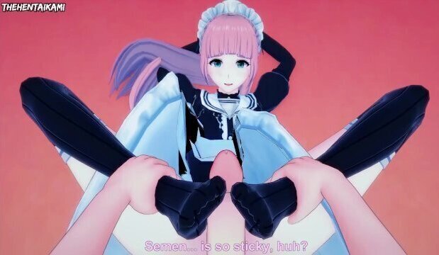 Felicia from Fire Emblem Fates Gives Footjob Hentai