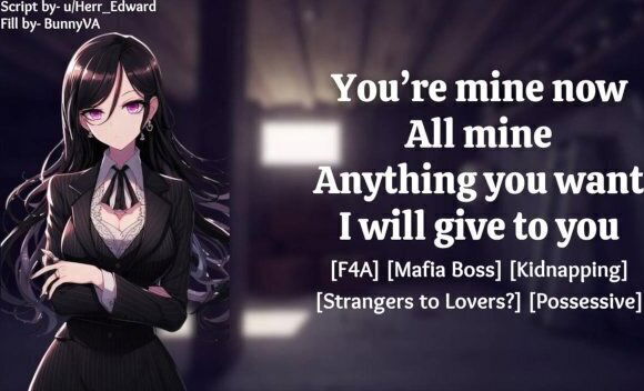 [F4A] Mafia Mommy Comforts You After Taking You For Her Own