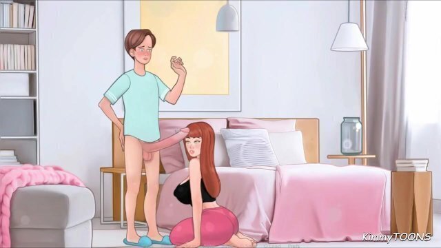 SexNote SCENE Stepmom caught fucking Maid's with huge Strapon Dildo Lesbian