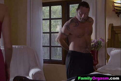 FamilyOrgasm Raunchy Daughter Temptes Stepdad Bedroom