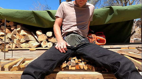 black jeans soaked backyard