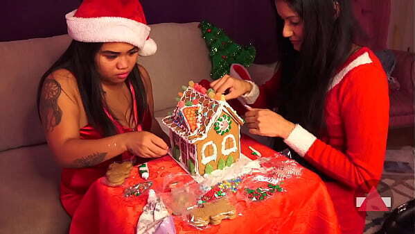 Making Ginger Bread House Let'_s Part