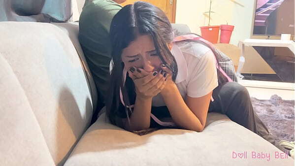 Nalgueando hijastra malcriada reprobar todas materias