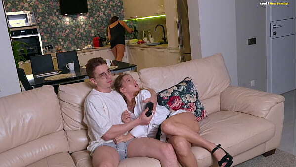 step Mom'_s Best Girlfriend! Fuck Ass, Quietly Doesn'_t Notice