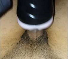 Treinando na buceta masturbadora