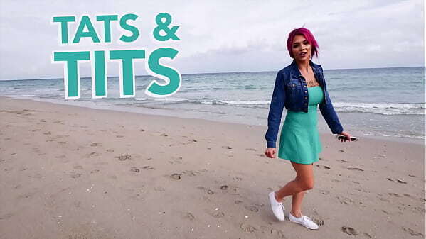 BANGBROS Tattoo With Pink Hair, Bell Peaks, Fucked Admirer