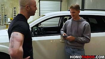 Muscle step teaches bratty stepson lesson