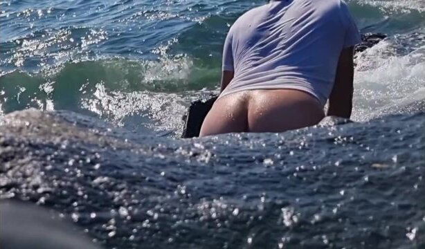 ASMR (TURISTA ESIBIZIONISTA) SBORRATA PUBBLICO