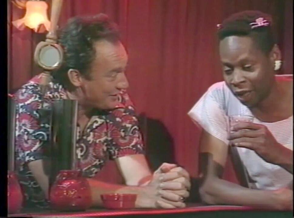 Classic porn beauty Lois Ayres shakes booty before getting pounded stage