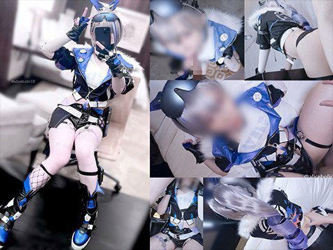 💜🎮【aliceholic】Honkai:Star Rail SilverWolf Cosplaying multiple orgasm creampie video.