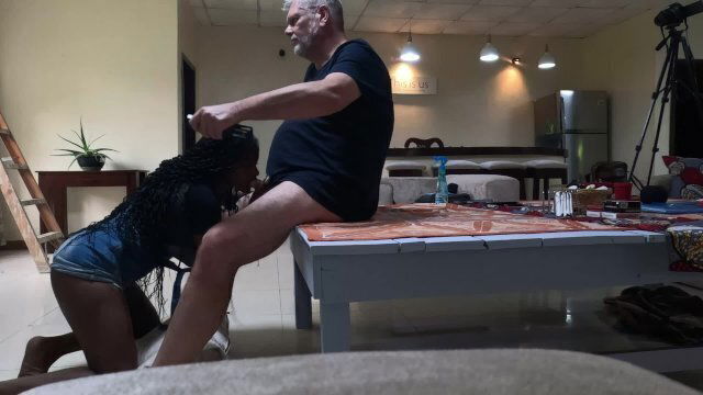 Louis mood open legs feast pussy