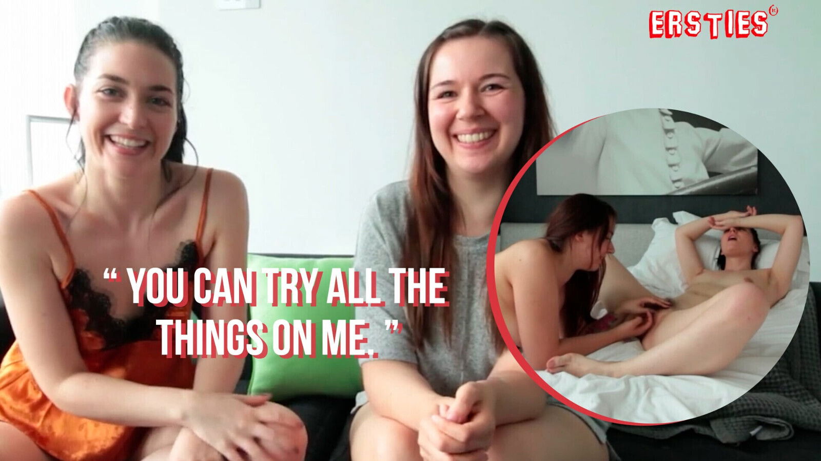 Ersties Sweet Leah fingers loudly moaning Domino