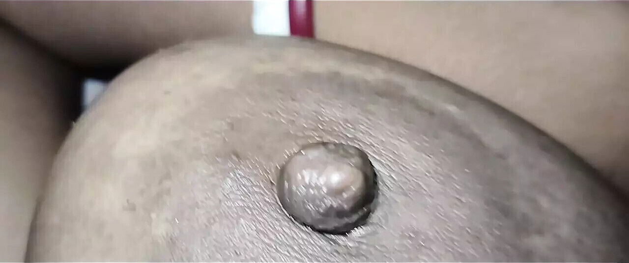 Husband sucking desi wife's nipple