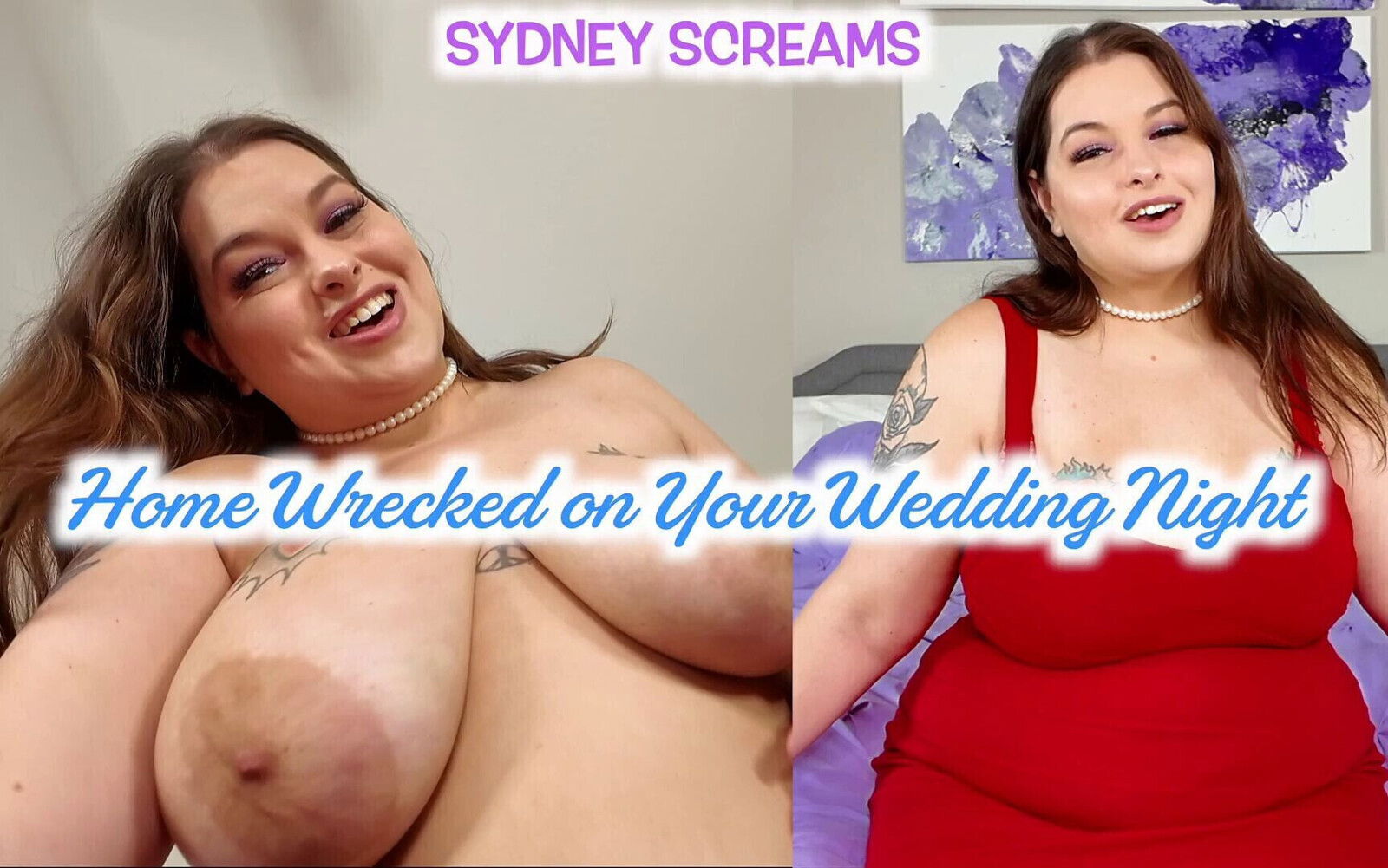 Home Wrecked Your Wedding Night Virtual with Your Teacher Sydney Screams