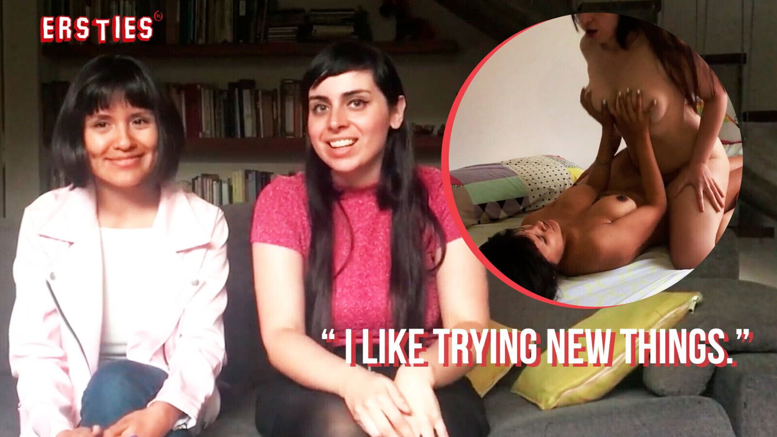 Ersties Lesbian with strap-on fans Wara Maria