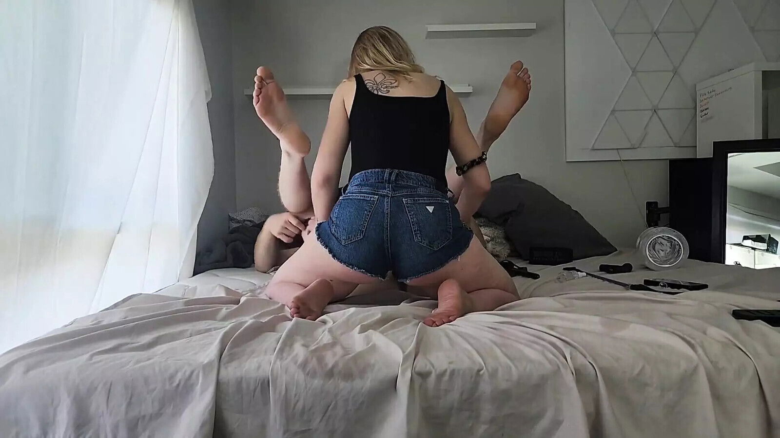 Strap Fuck From Hottie Blonde