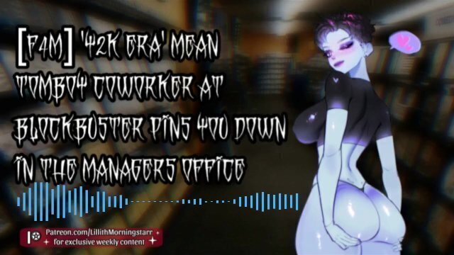 [F4M] Pinned Down By Your Hot Coworker [Hentai Audio] [F dom] [switch] [Rough Sex] [Blow Job]