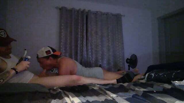 Sucking Deepthroating Buddy's Huge Cock!