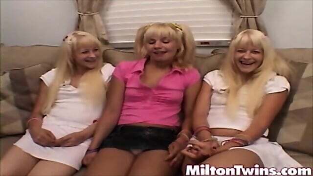 Horny blonde teen lesbians group