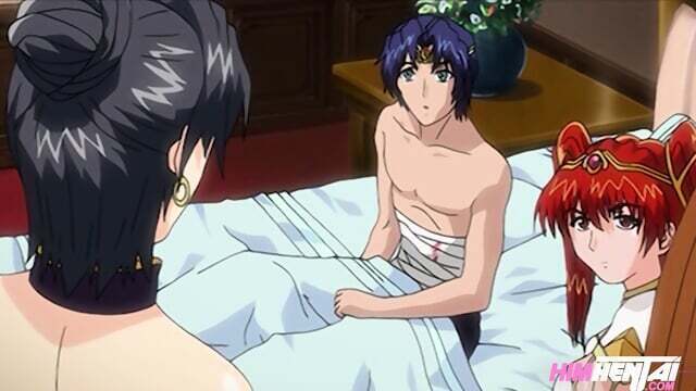 Busty girl receives golden shower mouth Hentai anime