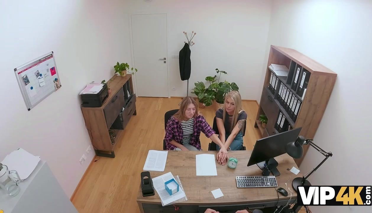 VIP4K. playful blonde Zlata Shine cheating with Boss